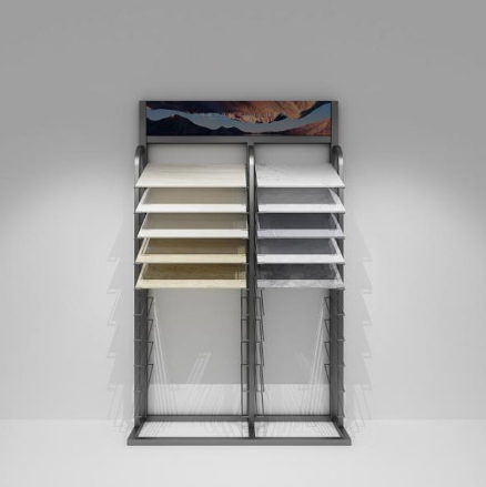 ຈຸດສໍາຄັນຂອງການອອກແບບ rack stone ສະແດງ