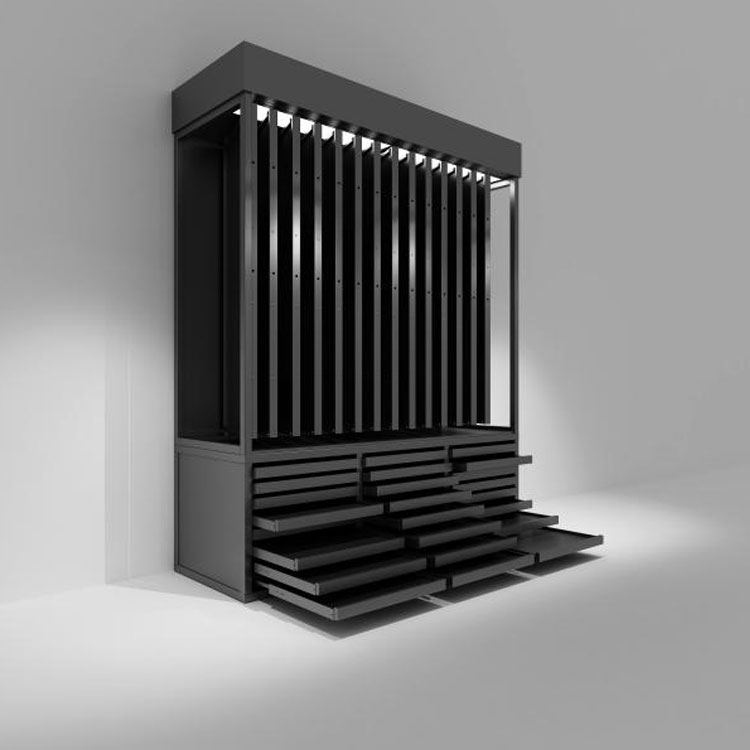 ເປັນຫຍັງທ່ານຄວນເລືອກ Metal Siding Vertical Ceramic Display Rack Shelf ສໍາລັບຮ້ານຂອງທ່ານ